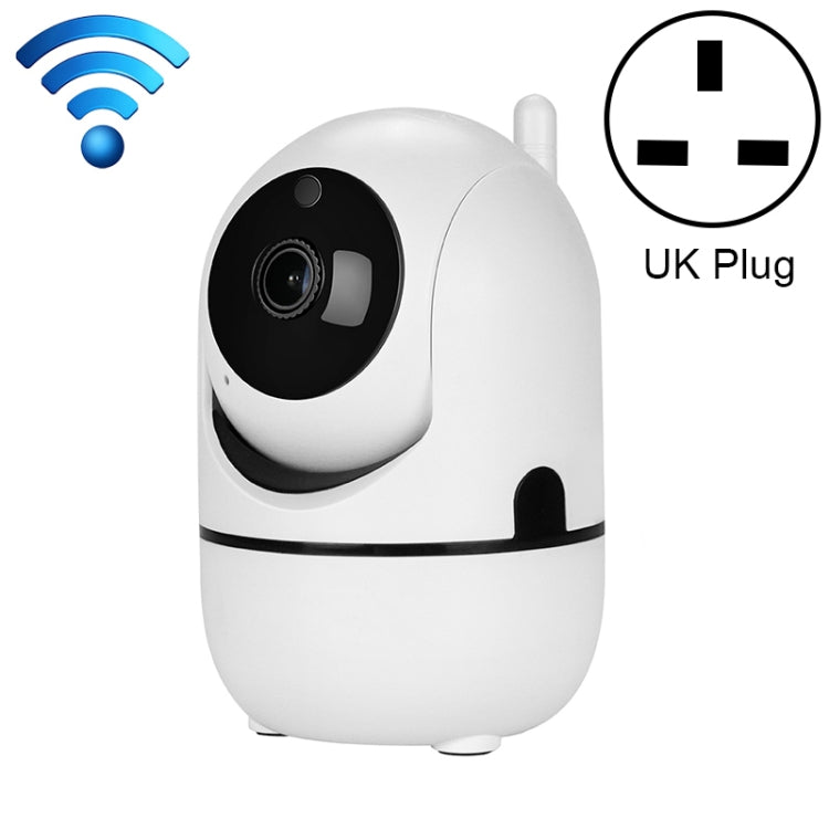 HD Cloud Wireless IP Camera Intelligent Auto Tracking Human Home Security Surveillance Network WiFi Camera, Plug Type:UK Plug