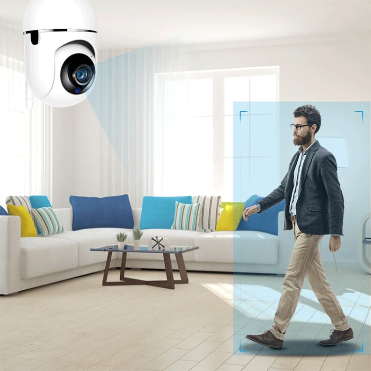 HD Cloud Wireless IP Camera Intelligent Auto Tracking Human Home Security Surveillance Network WiFi Camera, Plug Type:UK Plug