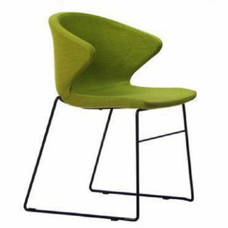 Nordic Dining Chair Hotel Reception Chair Home Wrought Iron Chair Backrest Negotiation Lounge Office Chair