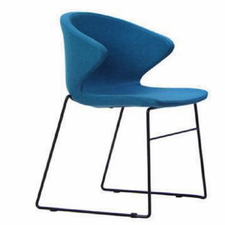 Nordic Dining Chair Hotel Reception Chair Home Wrought Iron Chair Backrest Negotiation Lounge Office Chair