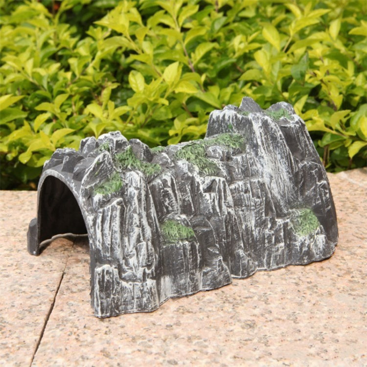 5 PCS Simulated Cave Model Toy Plastic Rockery Tunnel Track Train Slot Railway Toy