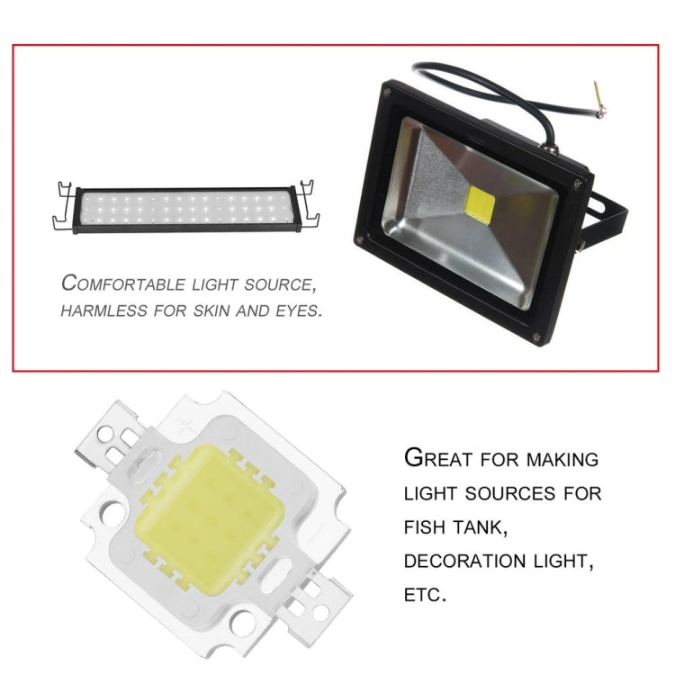 1PC High Power Pure White COB SMD Led Beads Chip Flood Light Lamp Bead 10W