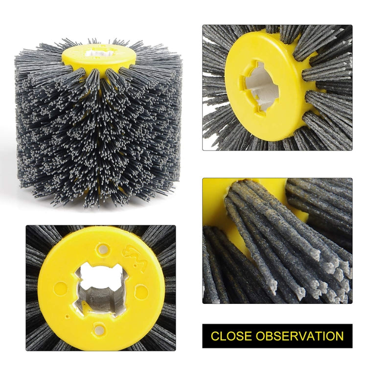 Abrasive Wire Drawing Wheel Wood Grain Reduction Refurbishment Drawing Wheel, Grit:180 Mesh