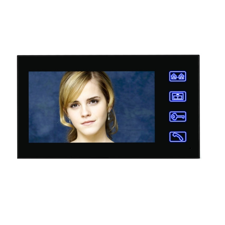 Touch Key 7inch LCD RFID Password Video Door Phone Intercom System Wth IR Camera 1000 TV Line Remote Access Control System