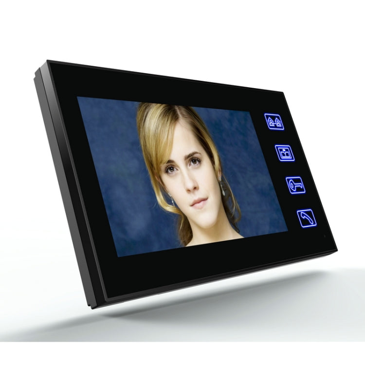 Touch Key 7inch LCD RFID Password Video Door Phone Intercom System Wth IR Camera 1000 TV Line Remote Access Control System
