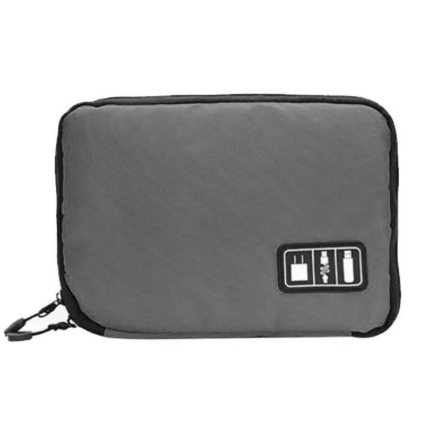 Outdoor Activities Travel Data Cable Bags Backpack SD Card Charger Zipper Bag