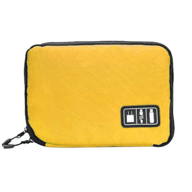 Outdoor Activities Travel Data Cable Bags Backpack SD Card Charger Zipper Bag