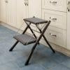 YSF-7020 Creative Folding Simple Step Stool Kitchen Bench Portable Home Stool