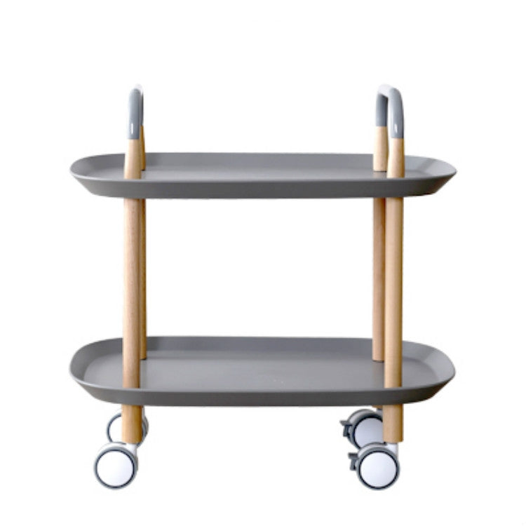 Fashion Kitchen Trolley Nordic Simplified Sitting Room Accommodating Mobile Sofa Home Multifunctional Dining Car