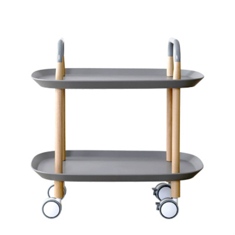 Fashion Kitchen Trolley Nordic Simplified Sitting Room Accommodating Mobile Sofa Home Multifunctional Dining Car