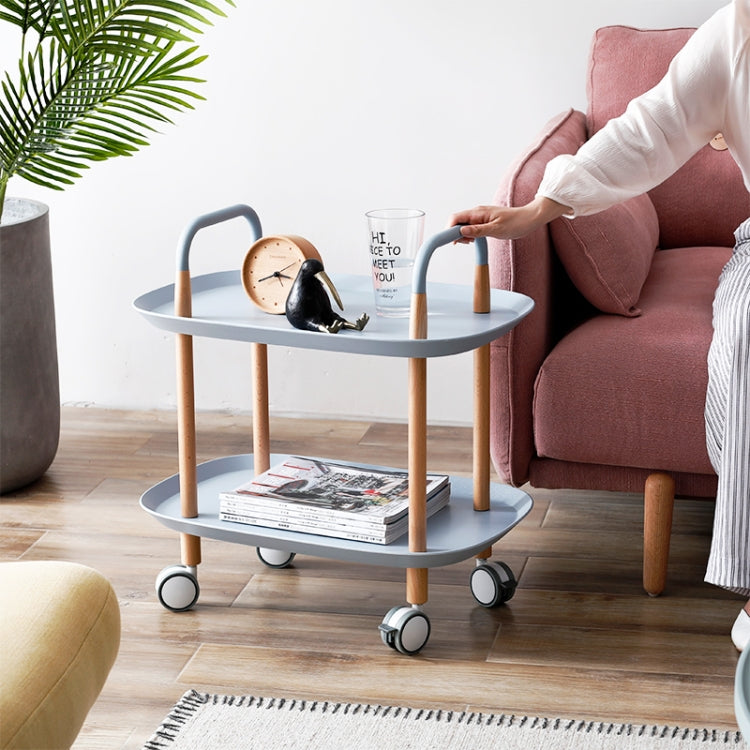Fashion Kitchen Trolley Nordic Simplified Sitting Room Accommodating Mobile Sofa Home Multifunctional Dining Car