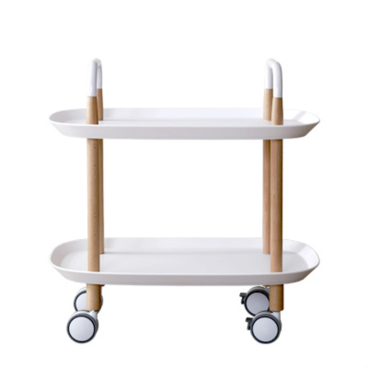 Fashion Kitchen Trolley Nordic Simplified Sitting Room Accommodating Mobile Sofa Home Multifunctional Dining Car