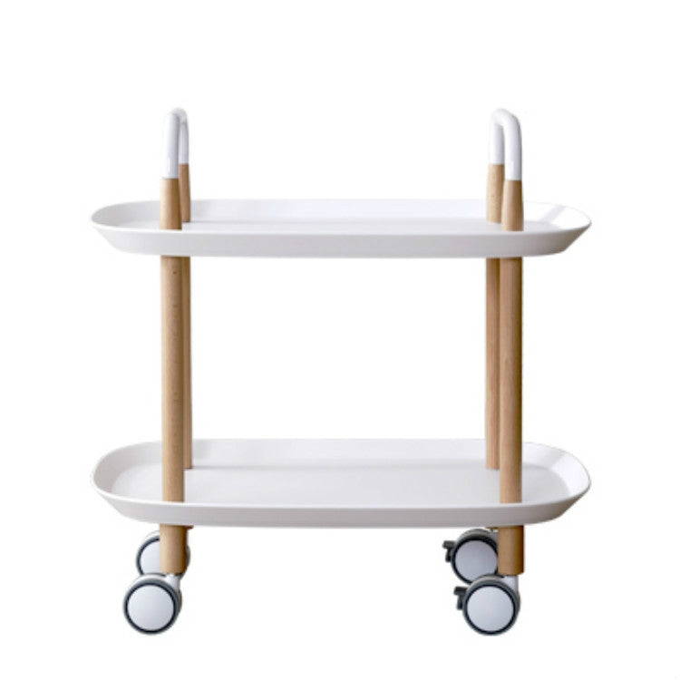 Fashion Kitchen Trolley Nordic Simplified Sitting Room Accommodating Mobile Sofa Home Multifunctional Dining Car