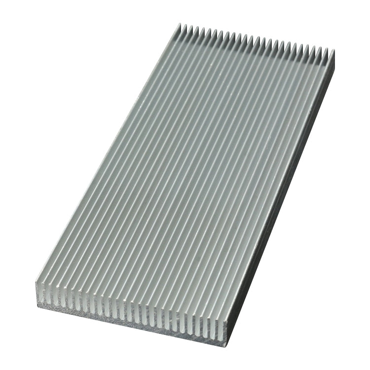 Aluminum Heat Sink Cooler  Fin with 26 Fin for High Power LED Amplifier Transistor, Size: 100x41x8mm