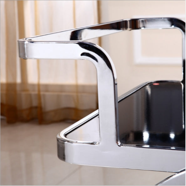 Stainless Steel Dining Car Rack Hotel Kitchen Mobile Trolleys
