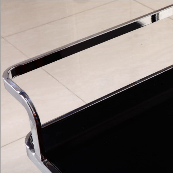 Stainless Steel Dining Car Rack Hotel Kitchen Mobile Trolleys