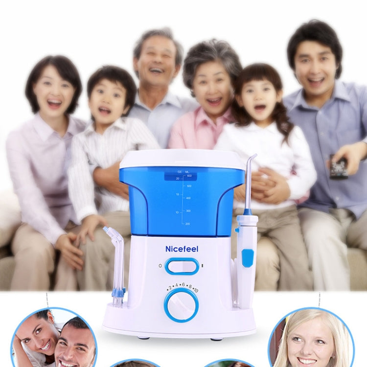 Desktop Electric Teeth Washing Machine Water Flossing Oral Irrigator Set