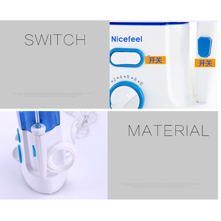 Desktop Electric Teeth Washing Machine Water Flossing Oral Irrigator Set
