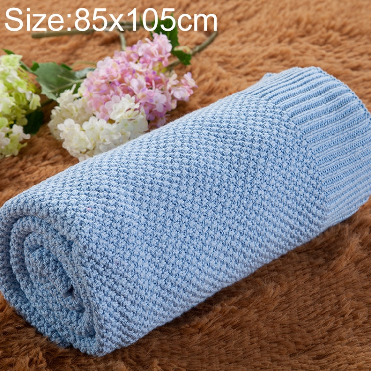 Newborn Baby Blanket Cotton Toddler Bedding Quilt Newborn Swaddle Wrap, Size:85*105cm