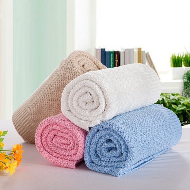 Newborn Baby Blanket Cotton Toddler Bedding Quilt Newborn Swaddle Wrap, Size:85*105cm
