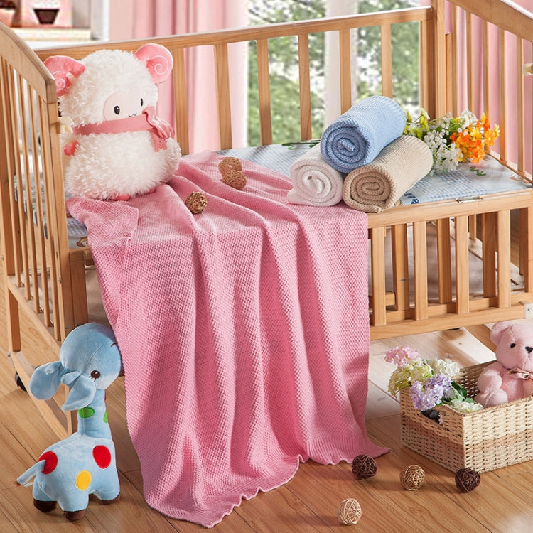 Newborn Baby Blanket Cotton Toddler Bedding Quilt Newborn Swaddle Wrap, Size:85*105cm