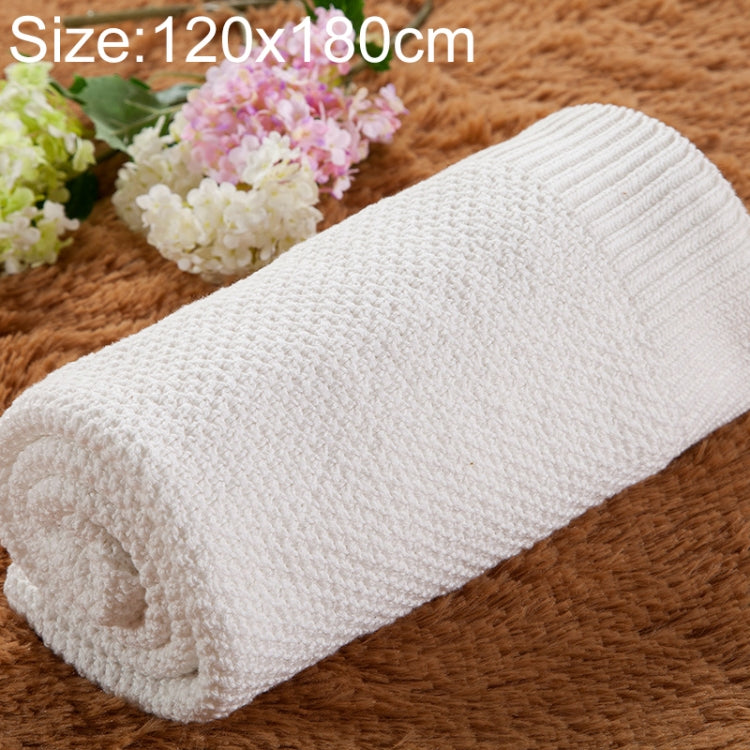 Newborn Baby Blanket Cotton Toddler Bedding Quilt Newborn Swaddle Wrap, Size:120*180cm