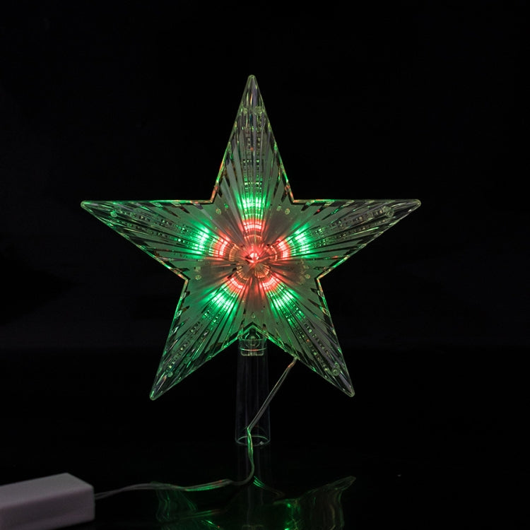 Christmas Tree Top Star LED String Fairy Lights Wedding Decoration Party Garden Holiday Lamp, Size: S(Multicolor)