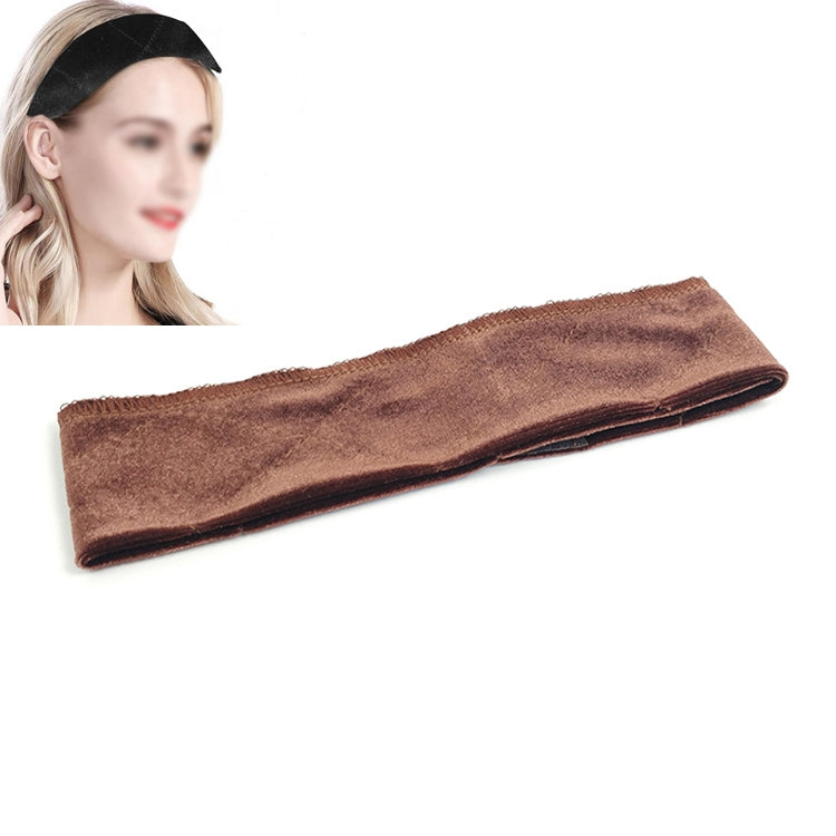 3 PCS Handmade Velvet Wig Hair Band Wig Fixed Headband
