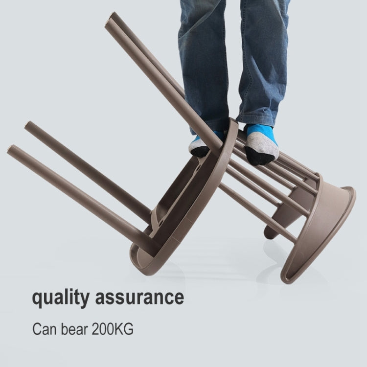 Nordic Modern Minimalist Plastic Dining Chair Creative Personality Casual Office Coffee Tea Shop Chair