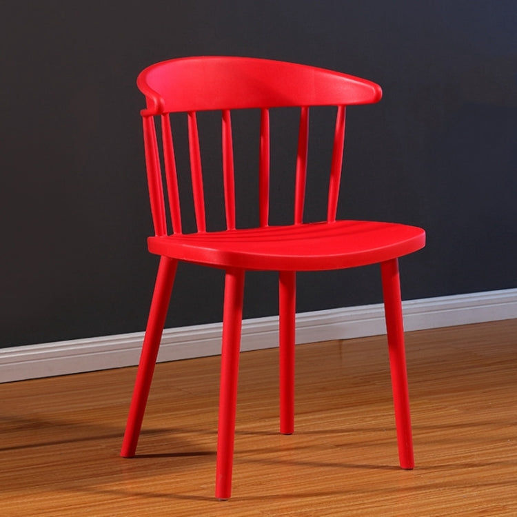Nordic Modern Minimalist Plastic Dining Chair Creative Personality Casual Office Coffee Tea Shop Chair