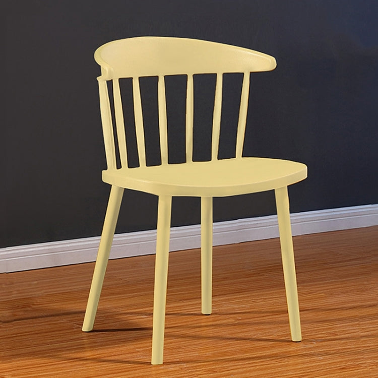 Nordic Modern Minimalist Plastic Dining Chair Creative Personality Casual Office Coffee Tea Shop Chair