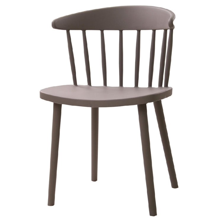 Nordic Modern Minimalist Plastic Dining Chair Creative Personality Casual Office Coffee Tea Shop Chair