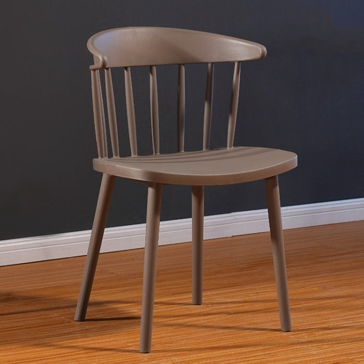 Nordic Modern Minimalist Plastic Dining Chair Creative Personality Casual Office Coffee Tea Shop Chair