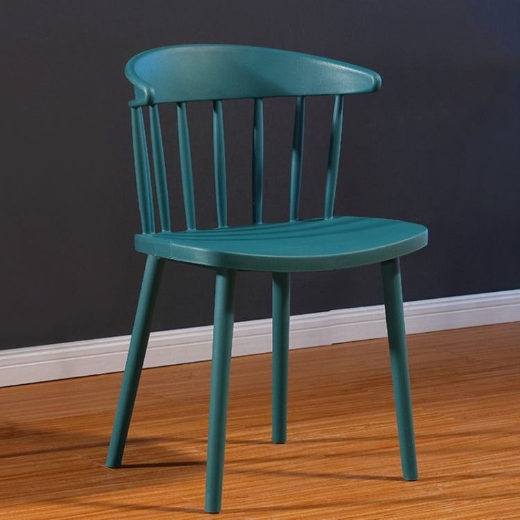 Nordic Modern Minimalist Plastic Dining Chair Creative Personality Casual Office Coffee Tea Shop Chair