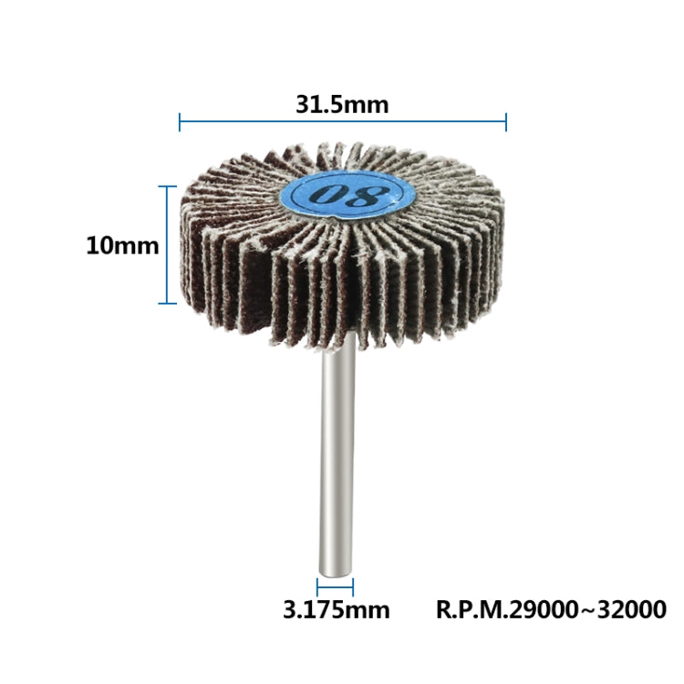 Electric Grinder Hanging Grinding Accessories Hundred-page Round Diamond Grinding