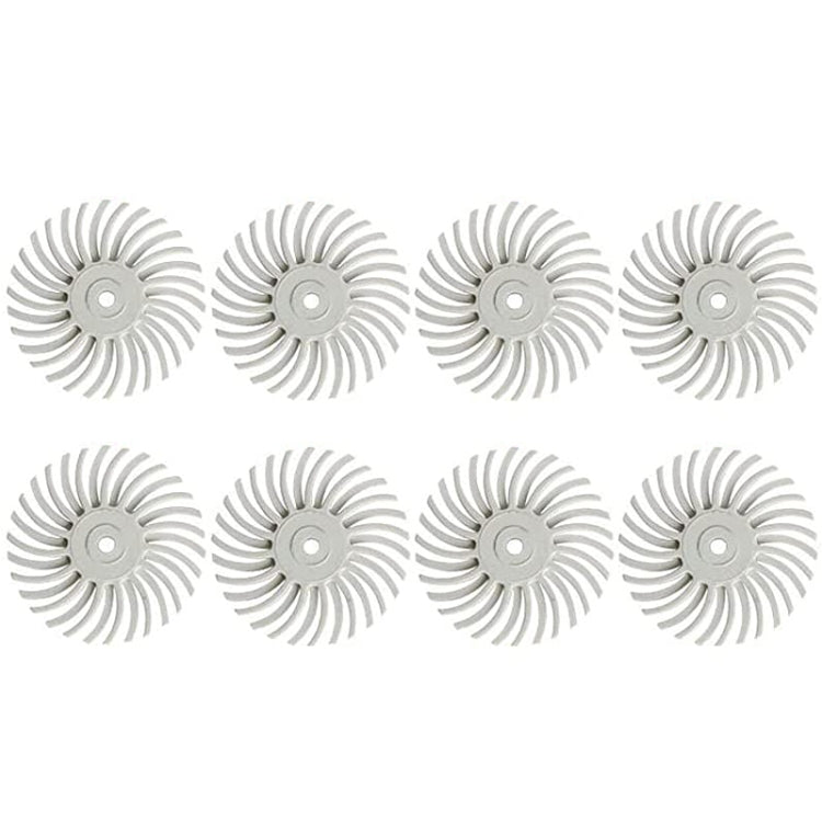 8 PCS Ivory Fruit Polishing Head Bloody Lotus Wood Carving  Nuclear Carving Slit Grinding Head, Specification:2500 Grit