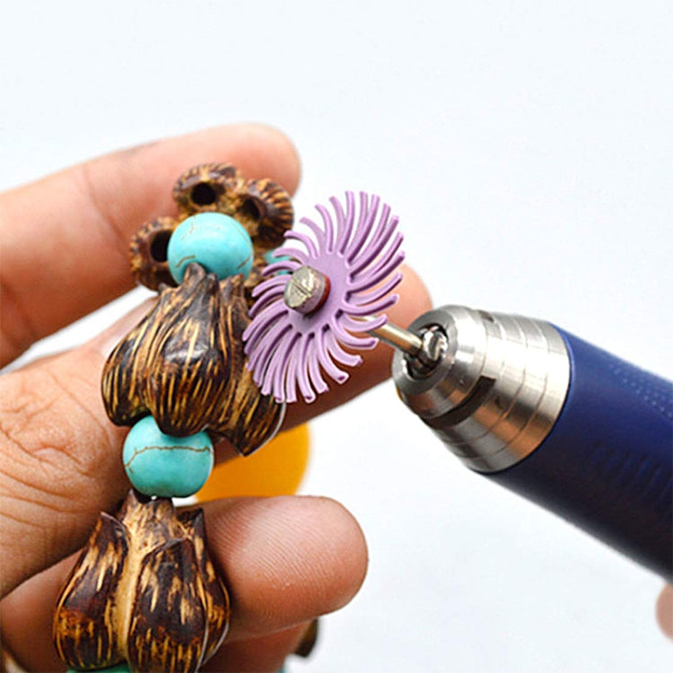 8 PCS Ivory Fruit Polishing Head Bloody Lotus Wood Carving  Nuclear Carving Slit Grinding Head, Specification:2500 Grit