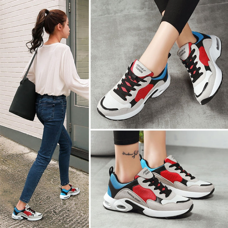 Women Footwear Breathable Mesh Sneaker Shoes, Size:35