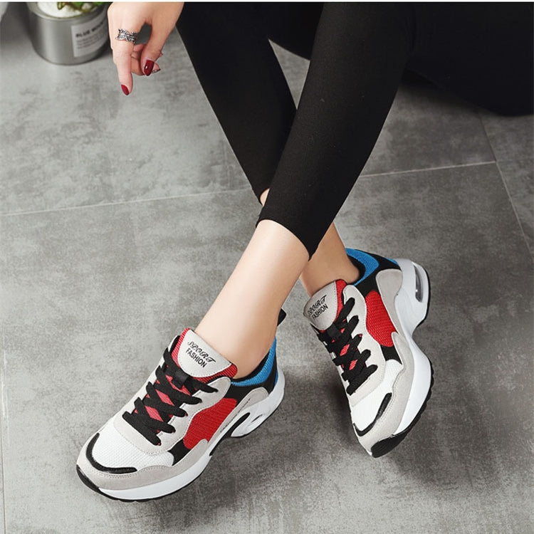 Women Footwear Breathable Mesh Sneaker Shoes, Size:37