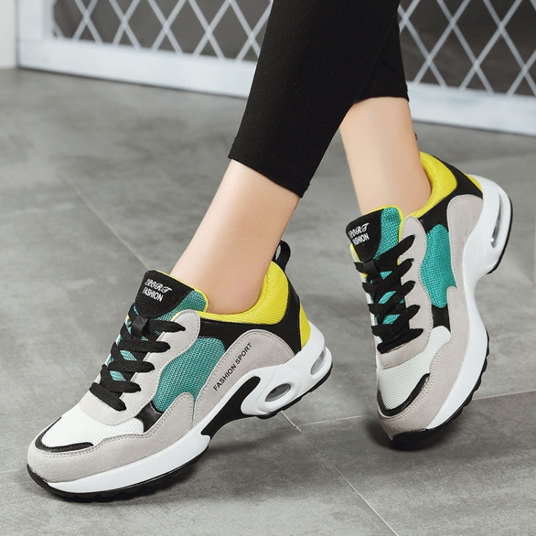 Women Footwear Breathable Mesh Sneaker Shoes, Size:37