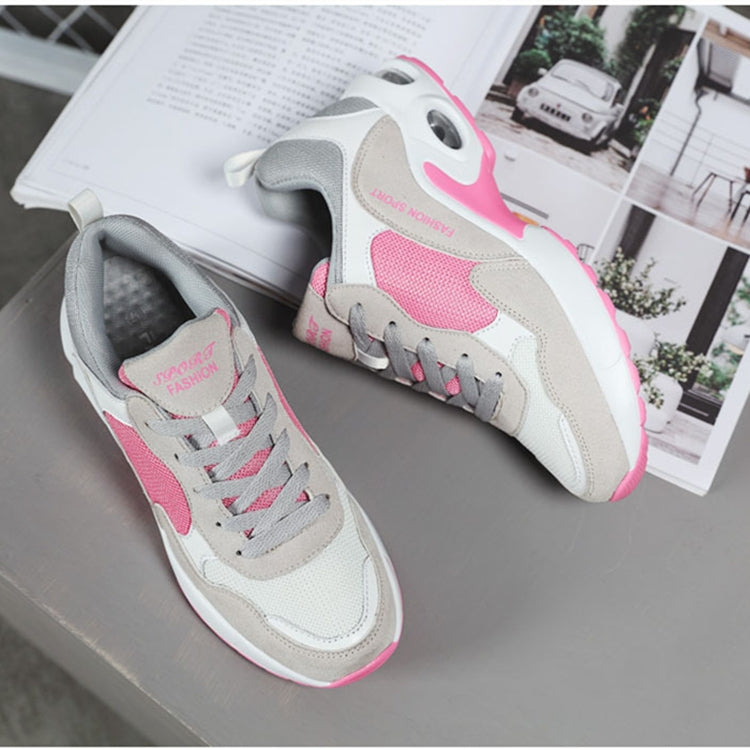 Women Footwear Breathable Mesh Sneaker Shoes, Size:37