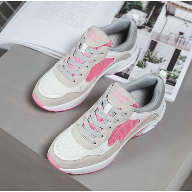 Women Footwear Breathable Mesh Sneaker Shoes, Size:37