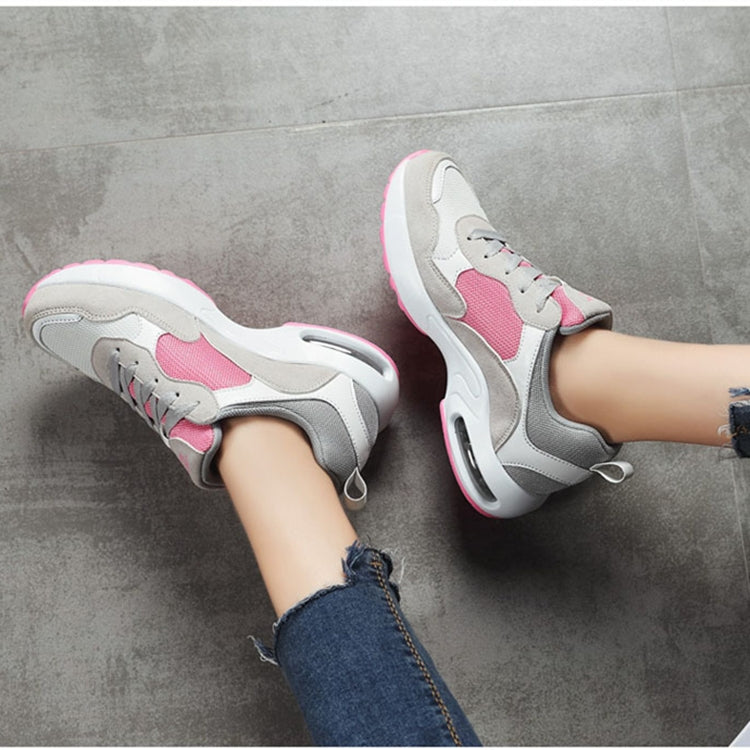 Women Footwear Breathable Mesh Sneaker Shoes, Size:37