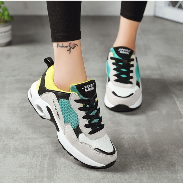 Women Footwear Breathable Mesh Sneaker Shoes, Size:38