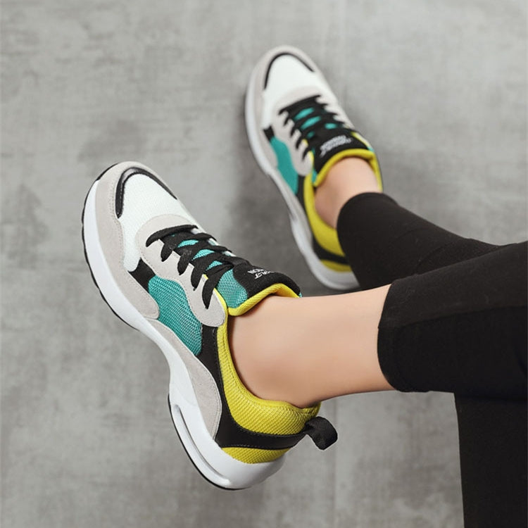 Women Footwear Breathable Mesh Sneaker Shoes, Size:38