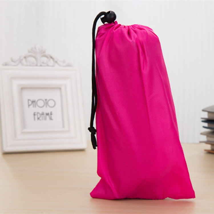 Portable Outdoor 600D Oxford Cloth Fishing Water Basin Travel Camping Washbasin Bucket Sink Bag, Color:Pink