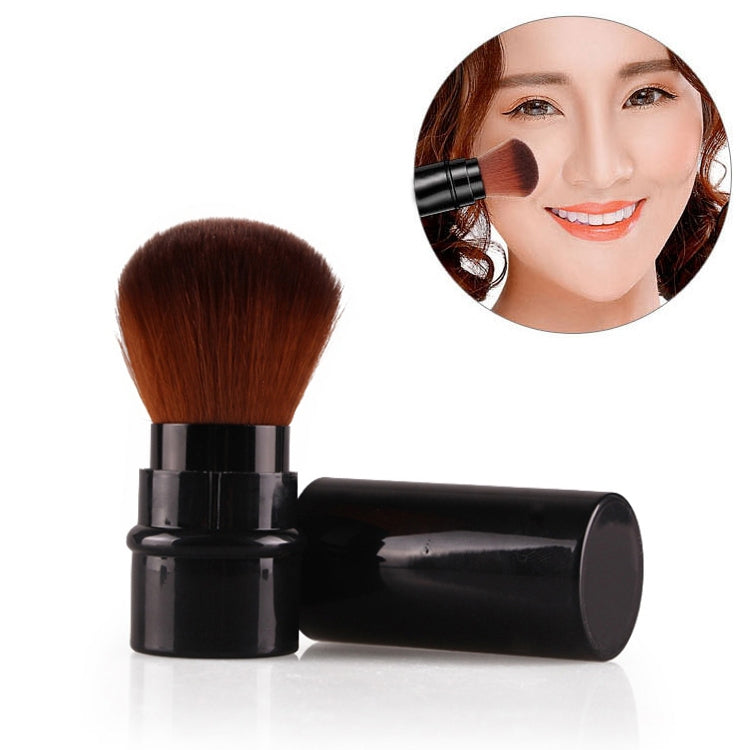 Retractable Foundation Makeup Powder Blush Beauty Brushes Travel Cosmetic