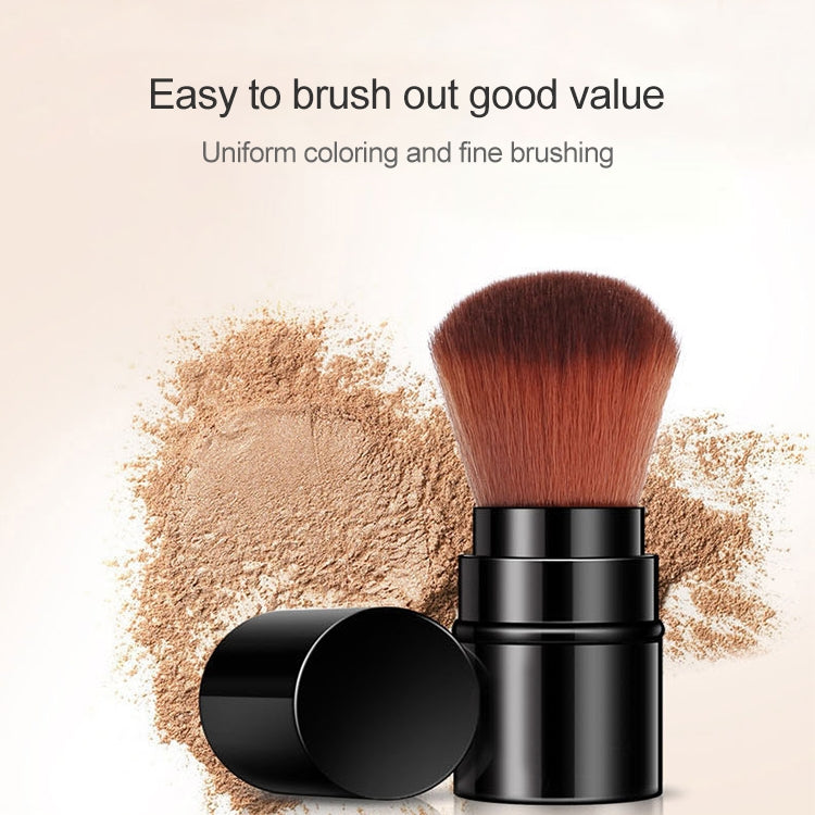 Retractable Foundation Makeup Powder Blush Beauty Brushes Travel Cosmetic