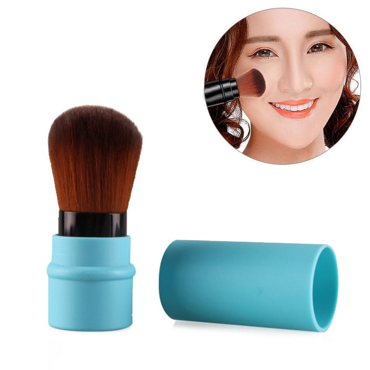 Retractable Foundation Makeup Powder Blush Beauty Brushes Travel Cosmetic