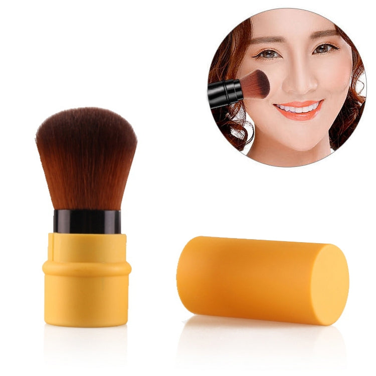 Retractable Foundation Makeup Powder Blush Beauty Brushes Travel Cosmetic